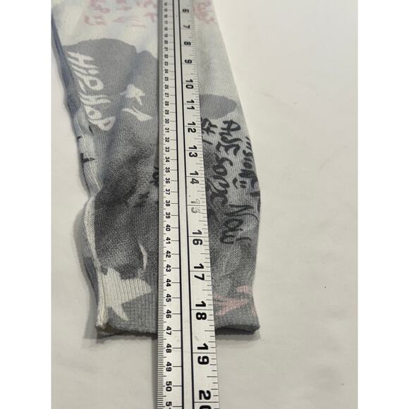 Venti6 Peace Sign Hip Hop Graphic Sweater - Picture 7 of 7